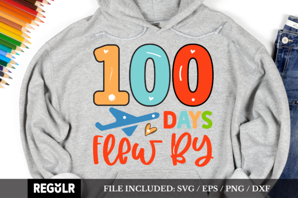 100 Days Flew by SVG Review for Real Embroidery Projects