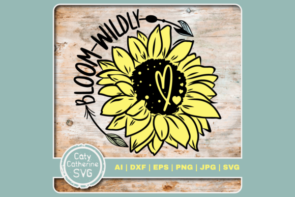 Bloom Wildly Sunflower Quote Review for Real Embroidery Projects