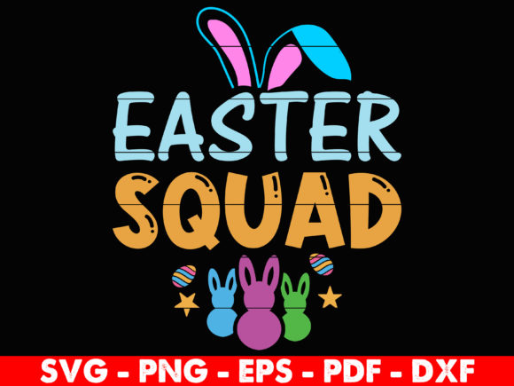 Cute Easter Squad Svg Kids Happy Crew Review