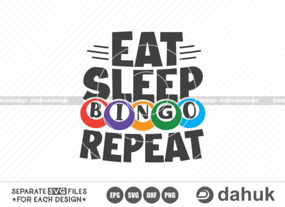 Eat Sleep Bingo Repeat SVG Review: A Playful Design for Real Projects