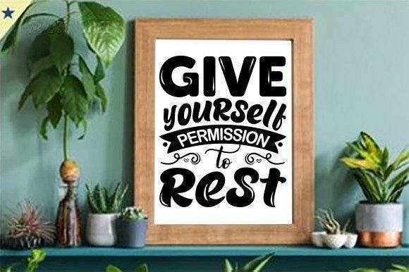 Give Yourself Permission to Rest Embroidery Design Review
