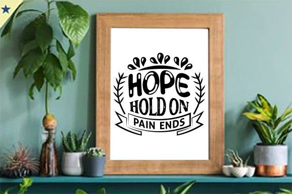 Hope Hold On Pain Ends Embroidery Design Review