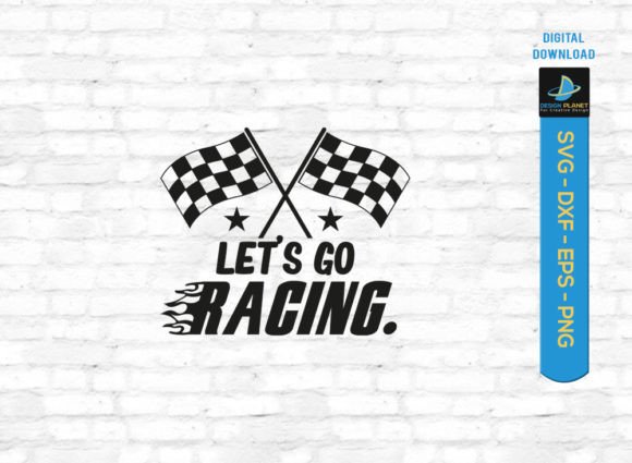 Let Us Racing SVG: A Bold Choice for Embroidery Projects