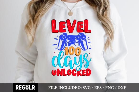 Level 100 Days Unlocked SVG Review: A Bold Celebration for Embroidery Projects