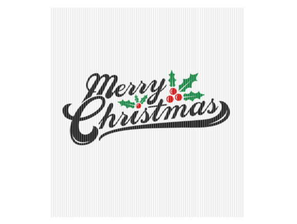 Merry Christmas Greeting Card Graphic Review for Real Projects