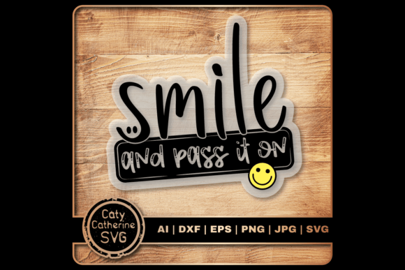Smile and Pass It On Motivational Quote Embroidery Design Review