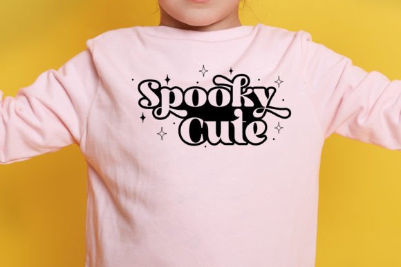 Spooky Cute SVG: A Halloween Graphic with Heart