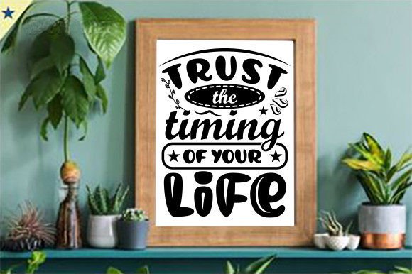 Trust the Timing of Your Life Embroidery Design Review